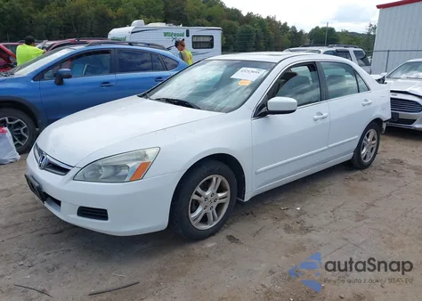 2007 Honda Accord 2.4 Ex из США, поврежденный, VIN 1HGCM56817A148398